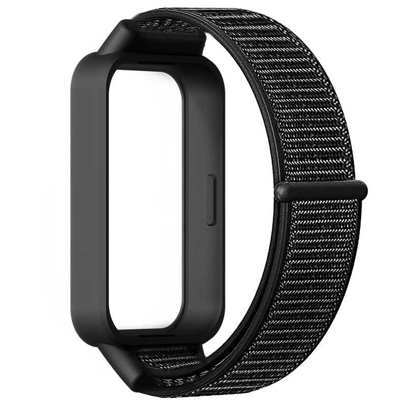 Фотография №3 товара Нейлоновый ремешок + чехол для Xiaomi Smart Mi Band 9