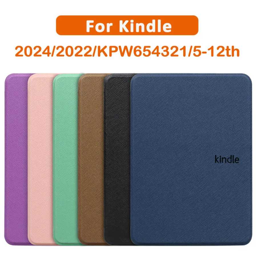 Чехол для Kindle Paperwhite 2024 2022 2021 6 6,8 7 дюймов 1 2 3 6 7 8 9 10-го 11-го 12-го поколения 2019 2018 Защитный чехол Аксессуары и запчасти для планшетов