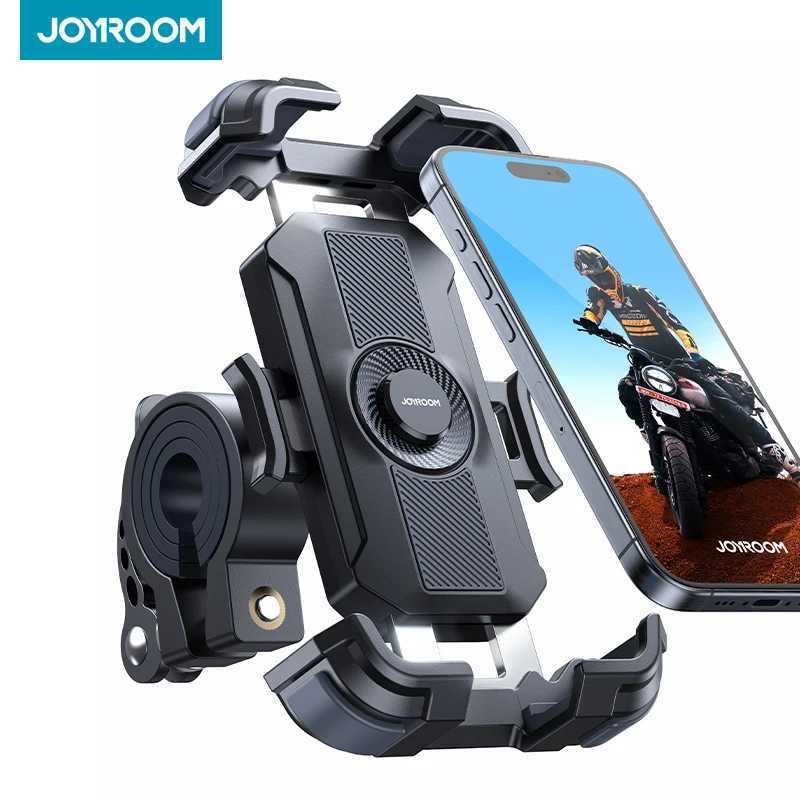 Держатель для телефона Joyroom для мотоцикла и велосипеда, ультрастабильное крепление на руль для скутера Держатели и подставки