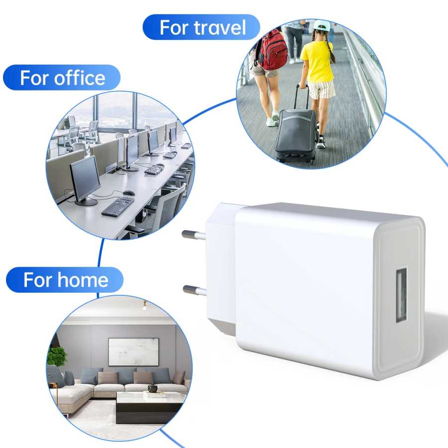 Адаптер питания EU 5V 1A AC/DC для IP-камер видеонаблюдения, DVR, NVR, с вилками US, EU, UK, 100-240В Видеонаблюдение