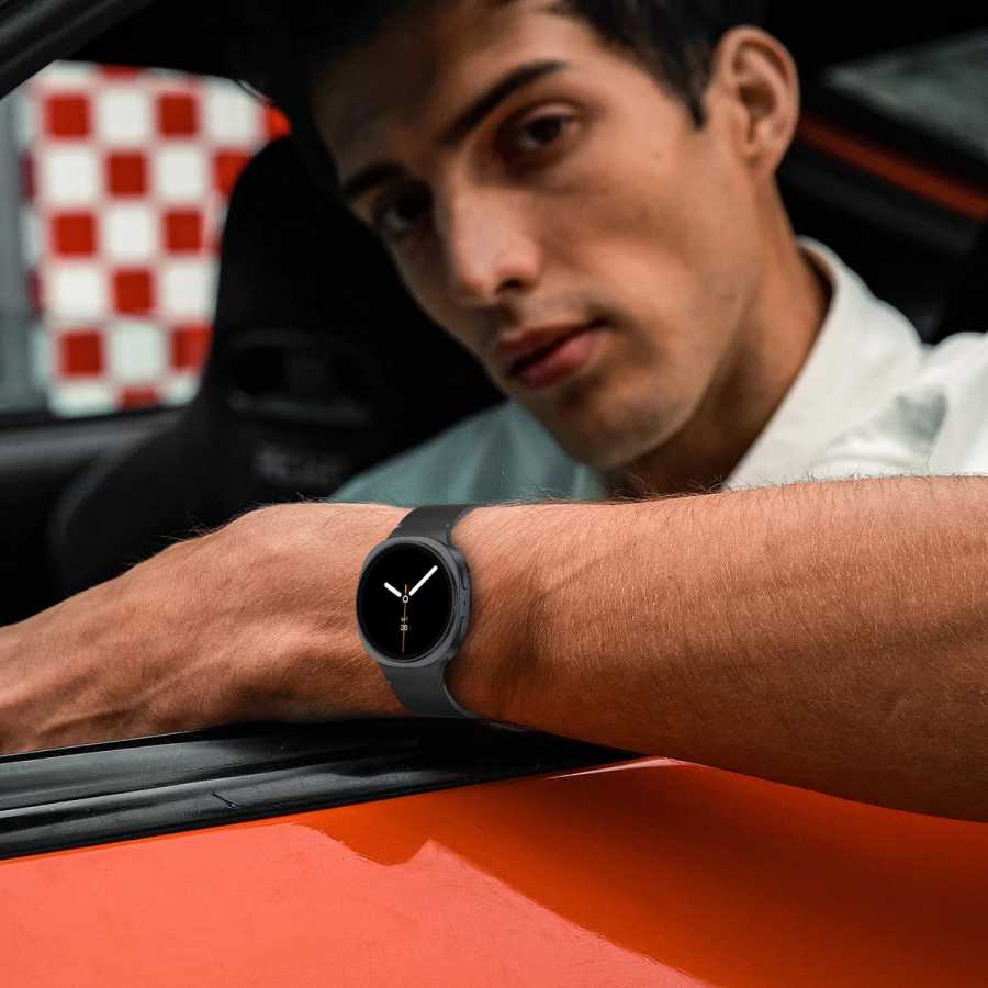 Фотография №5 товара Спортивный ремешок 1:1 для Samsung Galaxy watch 8, 44 мм,
