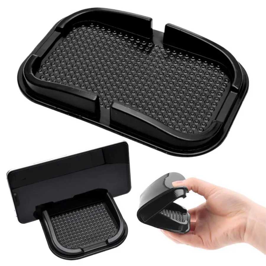 Фотография №5 товара Противоскользящий держатель для мобильного телефона, автомобильное навигационное крепление, аксессуары, коврик