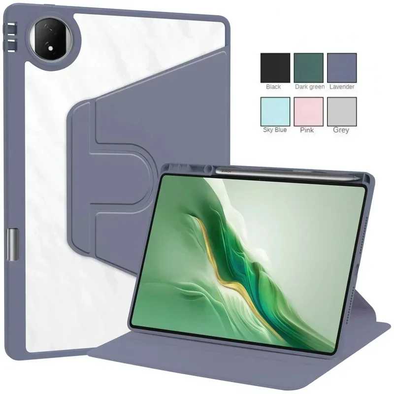 Противоударный смарт-чехол для Honor MagicPad 2, 12,3-дюймовый чехол с вращением на 360 градусов для Honor MagicPad 2 MagicPad2 12,3, чехол для планшета Аксессуары и запчасти для планшетов