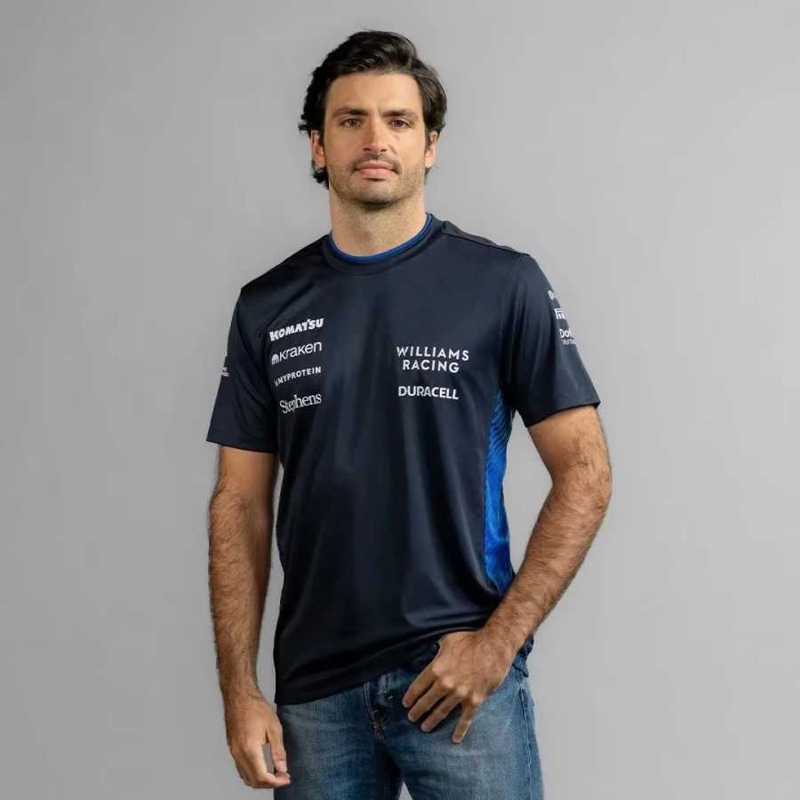 Футболка Williams Racing Albon 2026 для фанатов, для активного отдыха, экстремальных видов спорта, велоспорта, с коротким рукавом, летняя, повседневная, дышащая, унисекс Футболки и майки