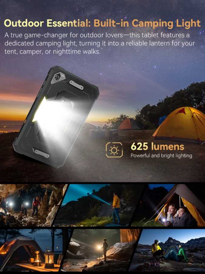 Фотография №5 товара Android-планшет Cubot TAB KingKong Mini, мега-аккумулятор емкостью 10200 мАч, 16