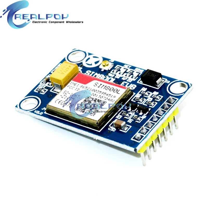 Фотография №2 товара SIM800L GPRS GSM модуль Micro SIM-карта ядро четырехдиапазонный TTL последовательный
