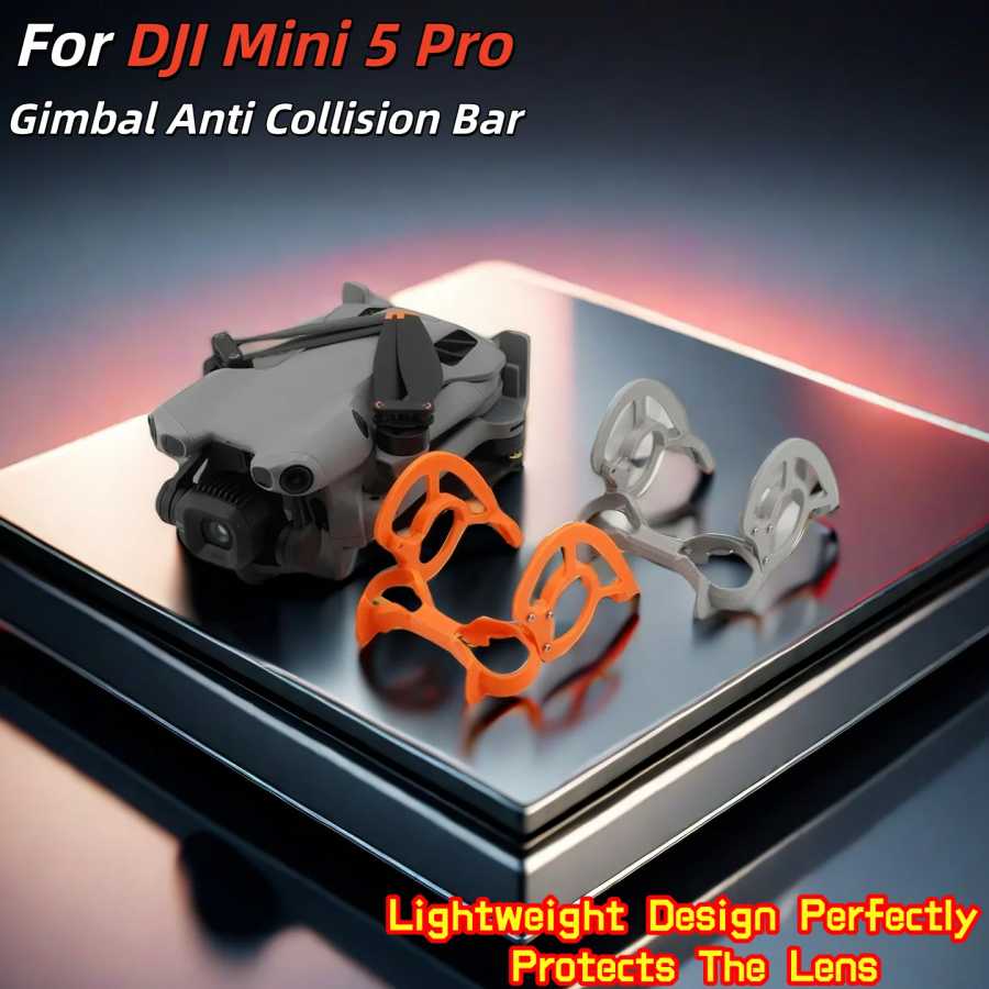Для DJI Mini 5 Pro Gimbal, противоударная планка, легкий дизайн с 3D-печатью, бампер для камеры дрона Фото- и видеотехника