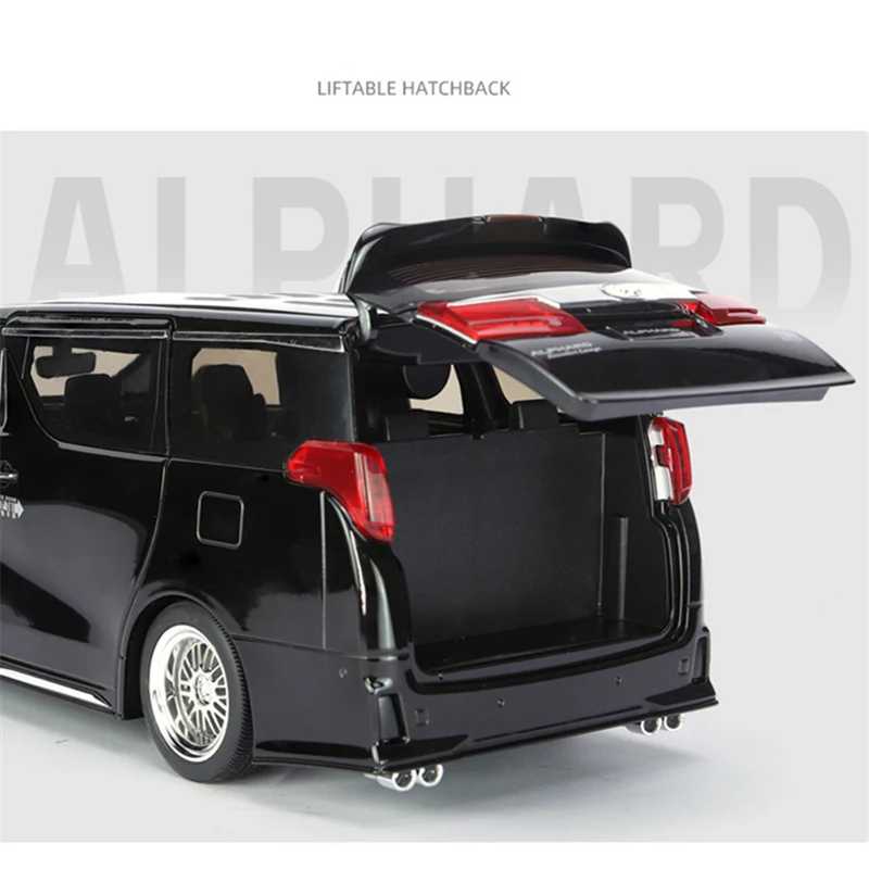 Фотография №5 товара Новая модель автомобиля из сплава Toyota Alphard MPV 1/18, литая