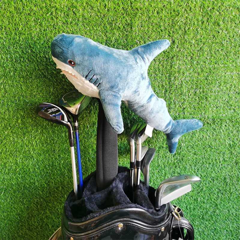 Фотография №4 товара Чехол для головки клюшки для гольфа Shark Golf Driver Top