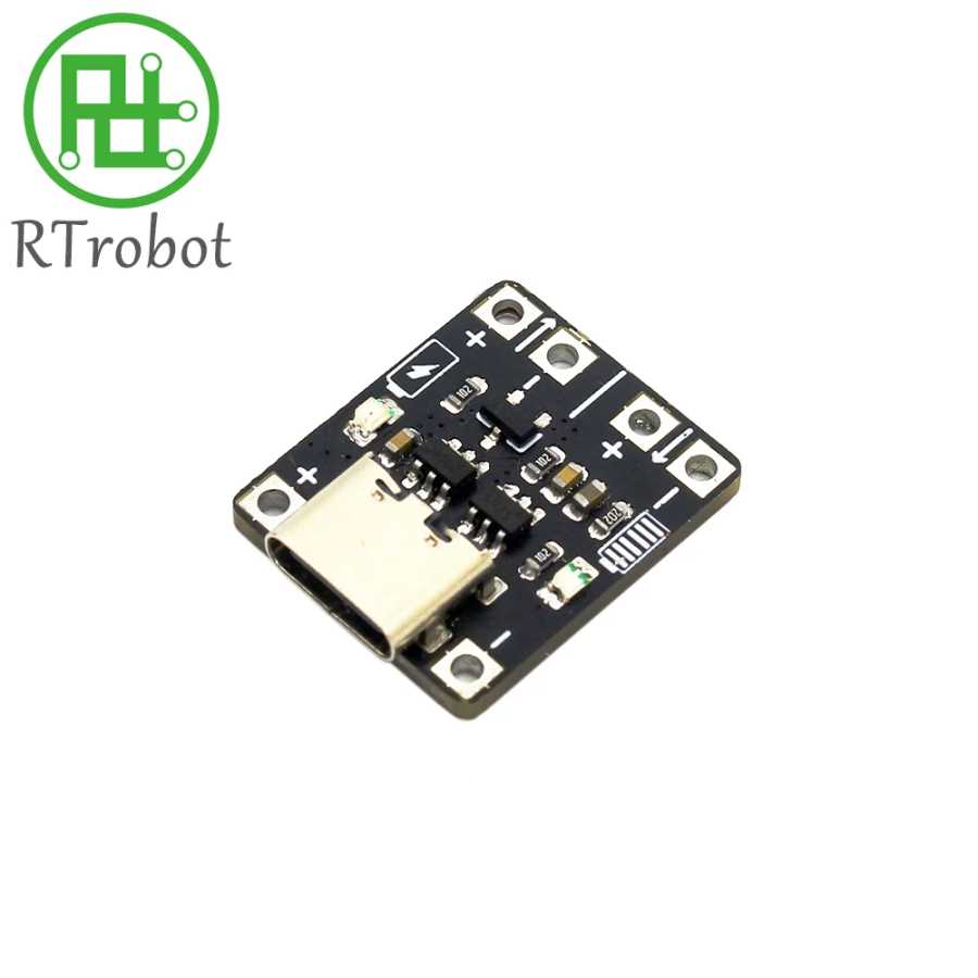 Type-c USB 5 В 18650 TP4056 Модуль зарядного устройства для литиевой батареи Зарядная плата с защитой Двойные функции Активные компоненты