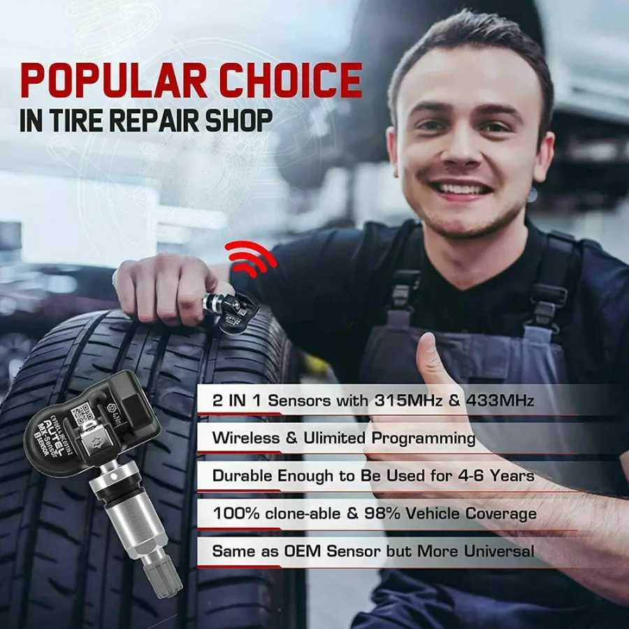 Фотография №5 товара Autel MX Sensor 433 315 МГц TPMS Датчик Инструменты для