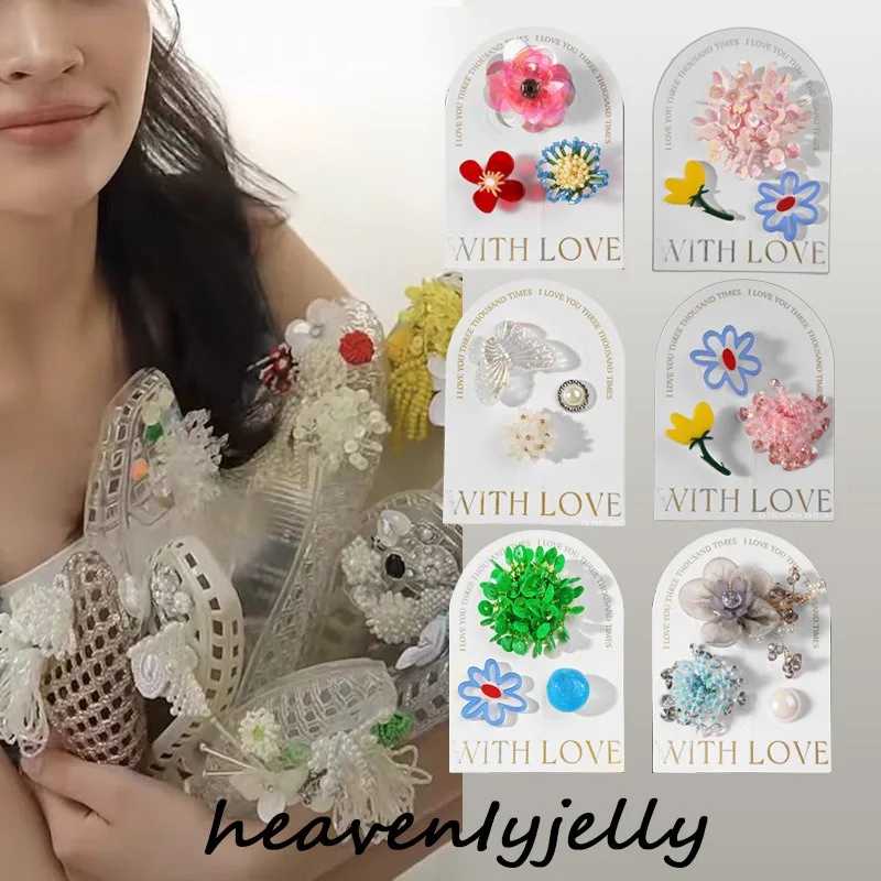 Прозрачный аксессуар для сабо с жемчугом и кисточками Jelly Flower Charm: легкий, элегантный, ручной работы, для женщин, для лета, пляжа и повседневной носки Аксессуары для рукоделия