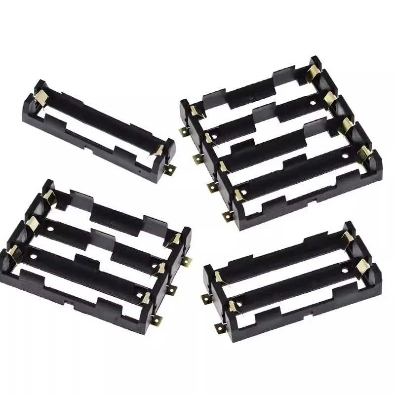 Фотография №5 товара 1x2x3x4x 18650 SMT Держатель батареи 18650 SMD Батарейный ящик Чехол