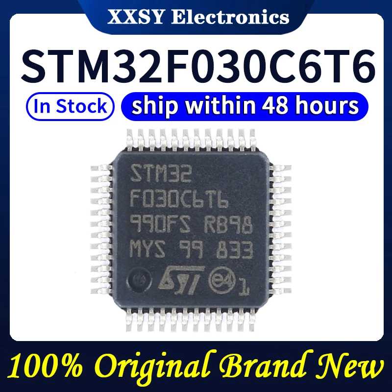 STM32F030C6T6 Высокое качество, новый Хранилища для электроники