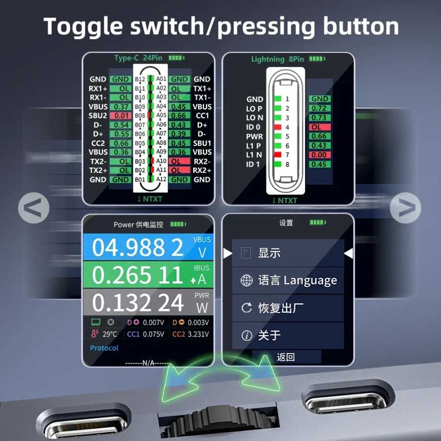 Фотография №4 товара QIANLI iBridge A3 детектор хвостовой заглушки мобильного телефона Поддержка интерфейсов