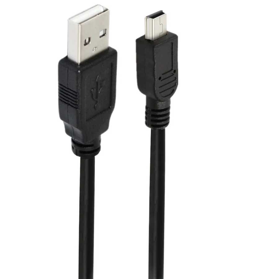 Фотография №5 товара 90-градусный мини-USB 5-контактный к USB-зарядному устройству для быстрых данных, короткий