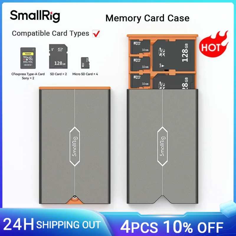 Чехол SmallRig для карт памяти Sony CFexpress, Type-A, SD-карты, Micro SD-карты для экшн-камеры, камера для дрона, Rig -4107 Фото- и видеотехника