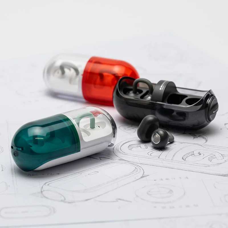 Фотография №4 товара Беспроводные наушники MOONDROP PILL OWS с открытым ухом, Bluetooth 6.0,