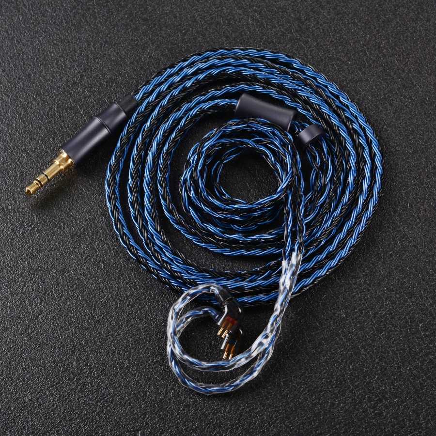 Фотография №4 товара Кабель для обновления IEM, 16-жильный посеребренный кабель для наушников, обновленные