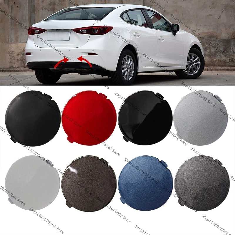 Крышка буксировочного крюка заднего бампера для Mazda 3 Axela Sedan 2013-2019 гг. (корпус буксировочного крюка/заглушка) Детали экстерьера