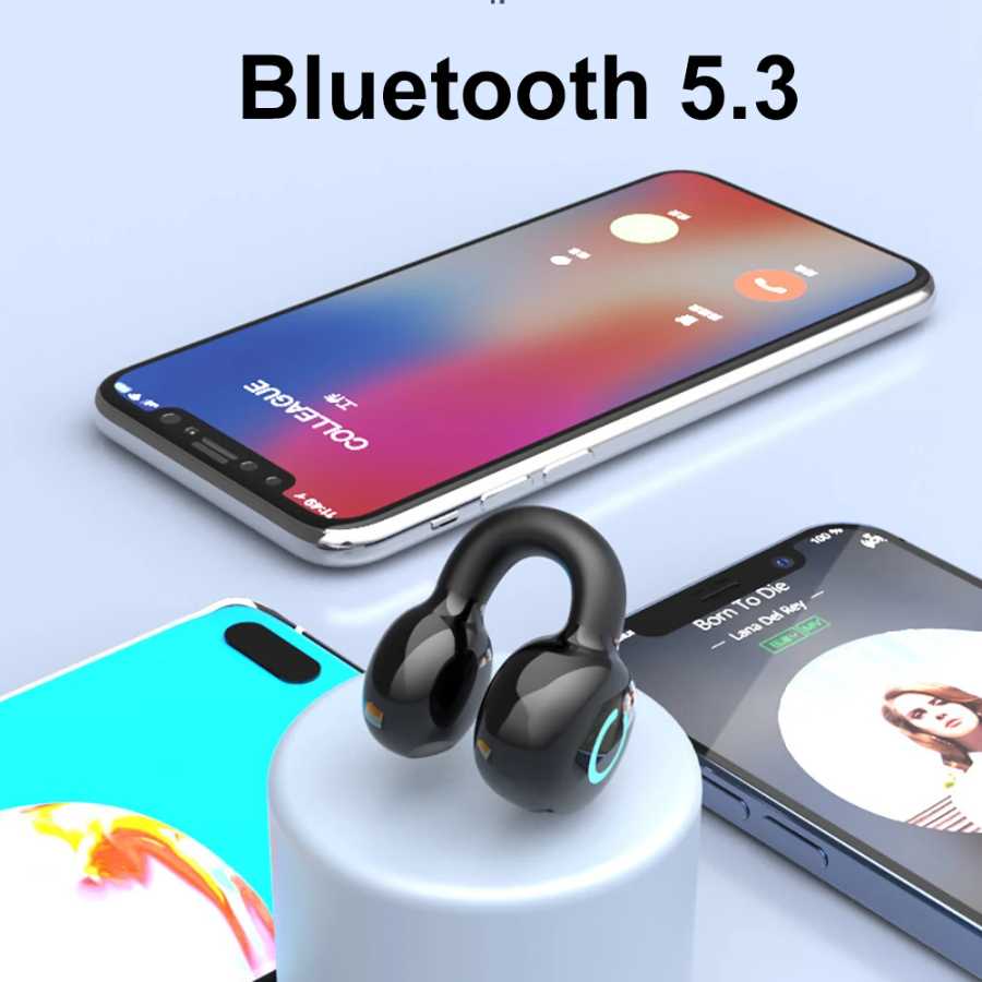 Фотография №4 товара Bluetooth 5,3 наушники с зажимом для ушей TWS Беспроводная гарнитура