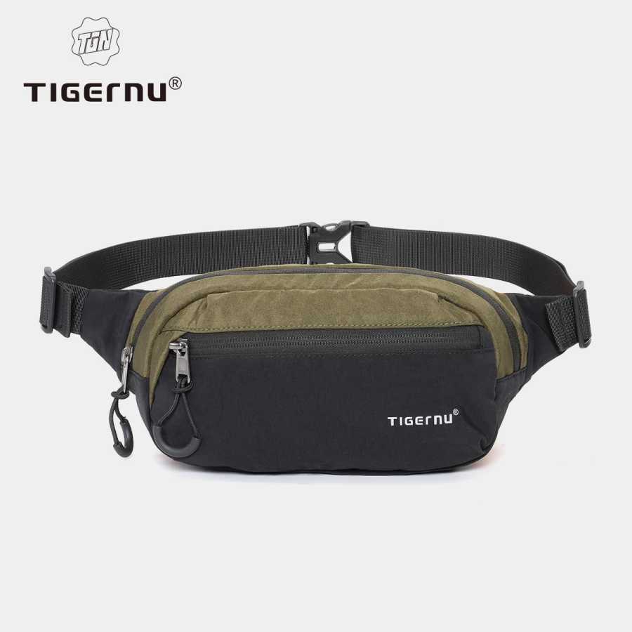 Tigernu поясная сумка поясные сумки для мужчин нагрудные сумки мужская поясная сумка повседневная сумка на бедро легкая сумка через плечо для мужчин сумка через плечо Поясная сумка