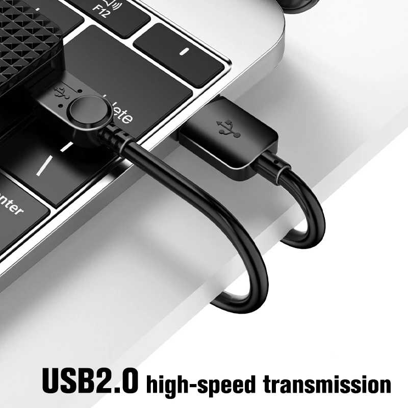 Фотография №2 товара Мини USB-кабель 0,25 м/1 м/2 м/3 м, кабель USB для