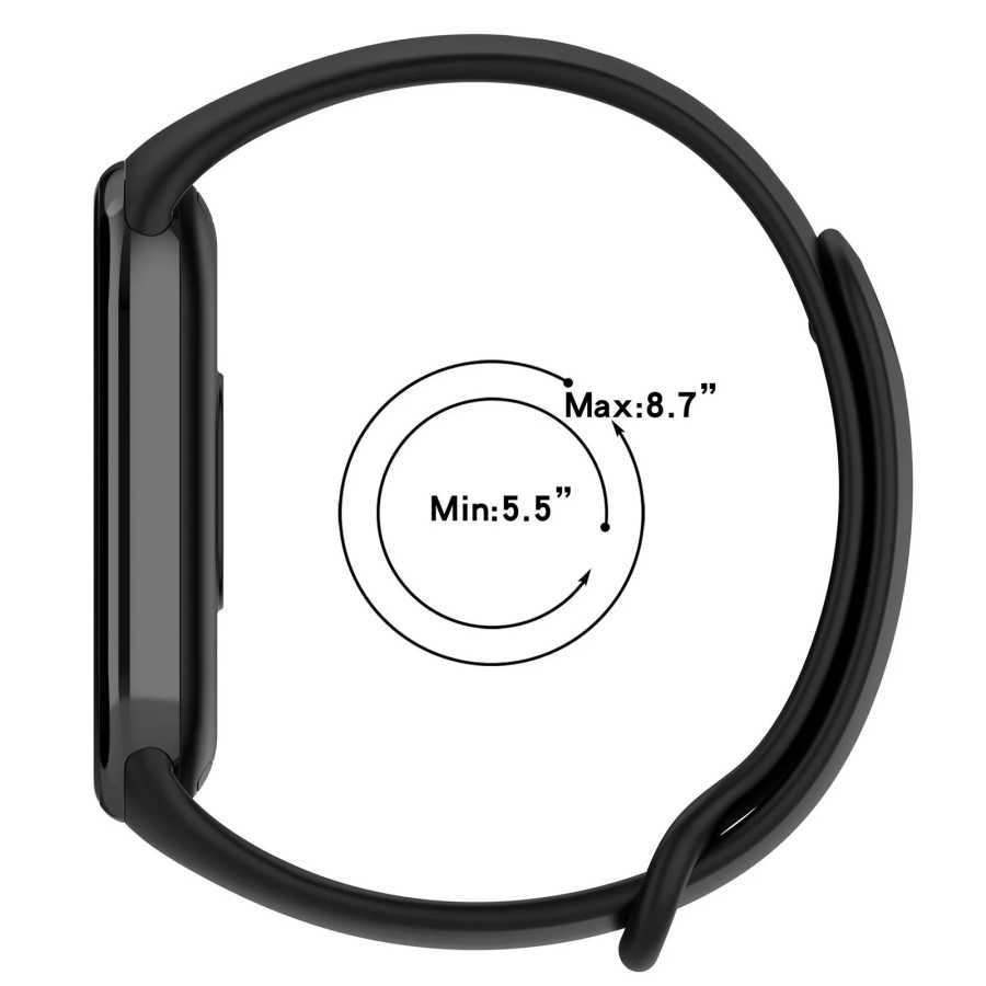 Фотография №5 товара Ремешок для Mi Band 8, браслет Xiaomi Mi Band 8,