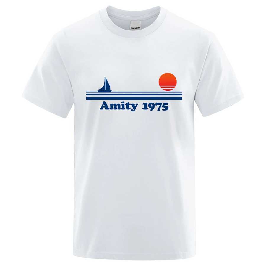 Фотография №1 товара Amity 1975-челюсти, Ретро стиль, яркая творческая одежда от пота, модная