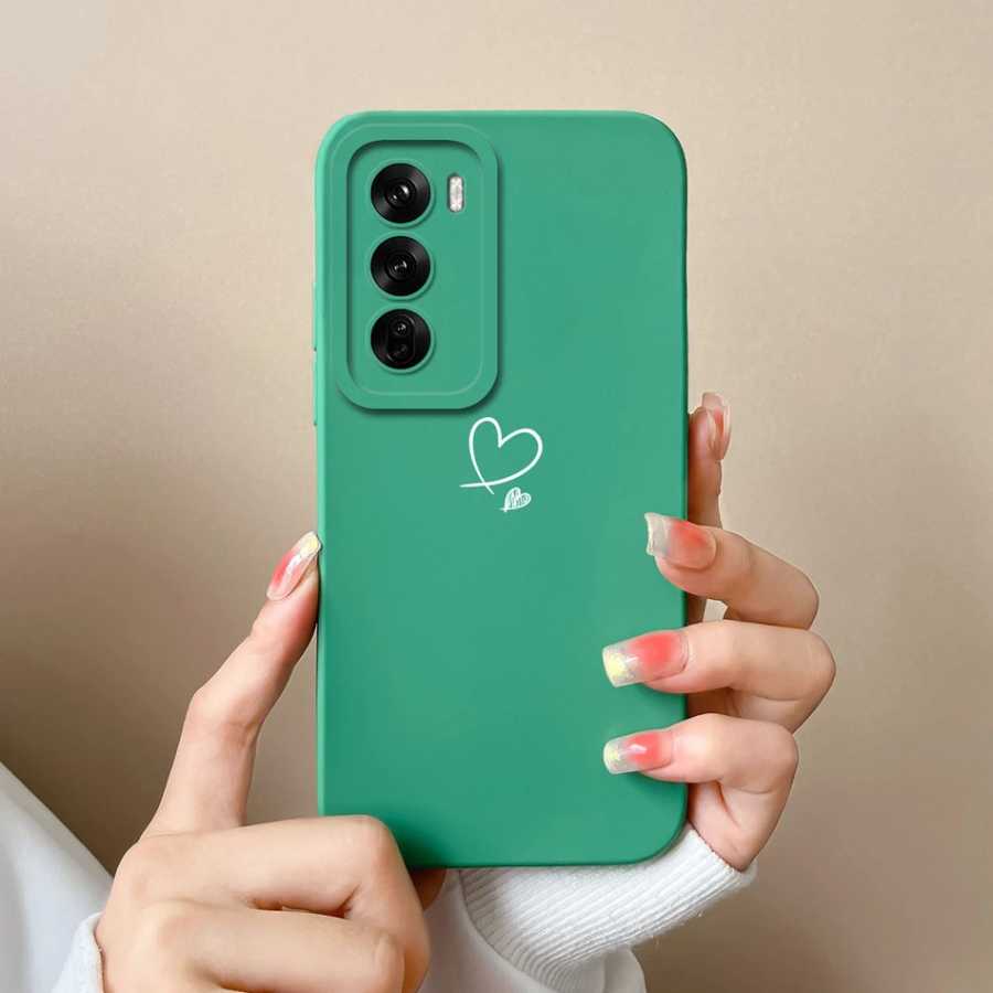 Фотография №5 товара Чехлы с сердечками для телефона Oppo Reno 12 Pro, телефонная