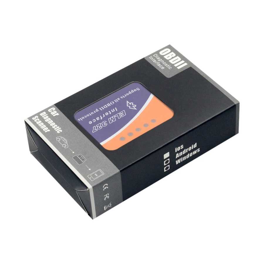Фотография №2 товара Считыватель кодов ELM327 V2.1, сканер OBD2 BT/Wi-Fi ELM 327 OBD,