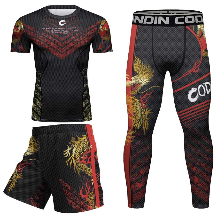 Фотография №3 товара Cody Lundin комплект Rashguard УФ-защита компрессионные брюки и блузка UPF