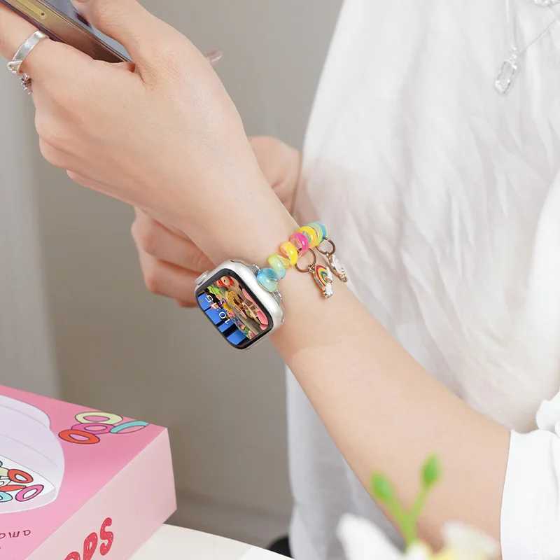 Фотография №4 товара Милый ремешок для волос для Apple Watch ремешки 10 42