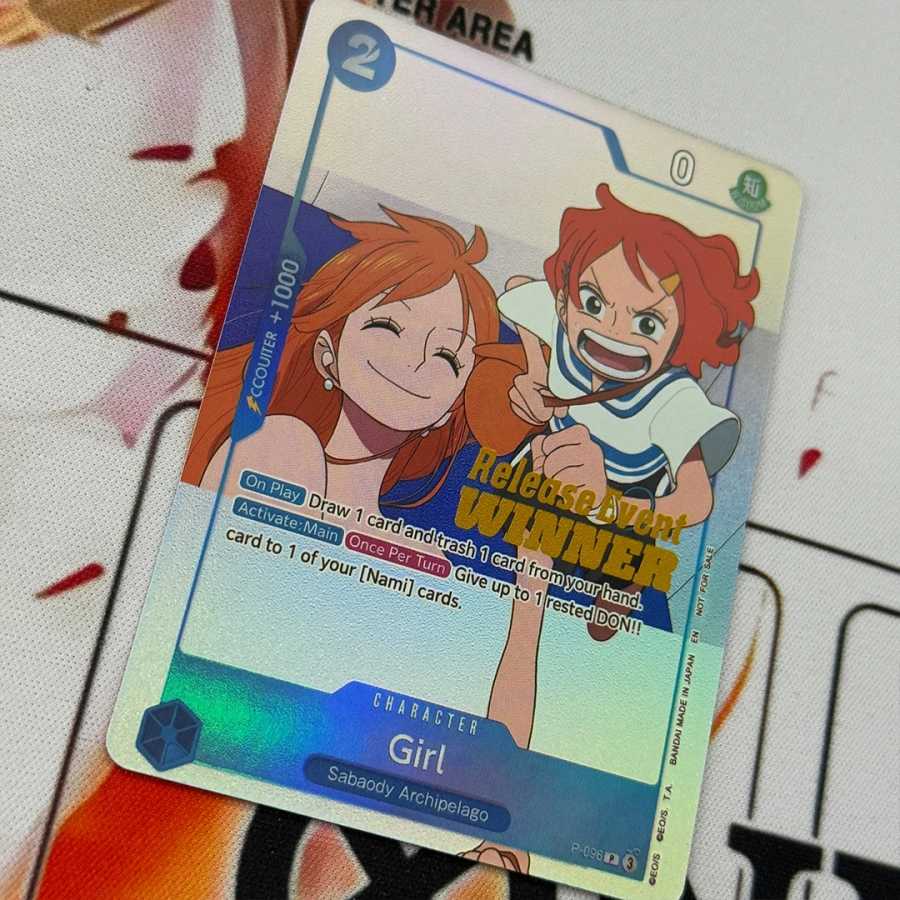 Фотография №2 товара Коллекционная карта DIY Proxy Card OP14: Выпускная серия, приз для