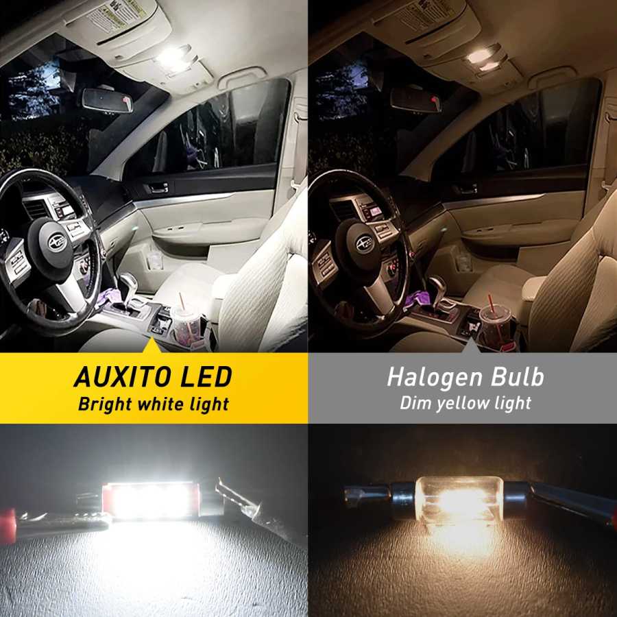 Фотография №1 товара AUXITO 4/2 шт. C10W светодиодный Canbus Festoon 31 мм 36