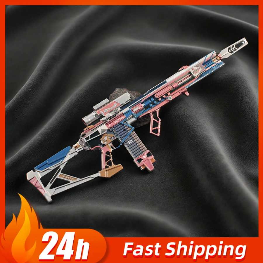 Реплика игрового оружия Delta Force M7 Battle Rifle Spectrum Blitz Season 2, 24 см, разборная, модель для демонстрации, украшение, подарок для мальчика Активные игры и спорт