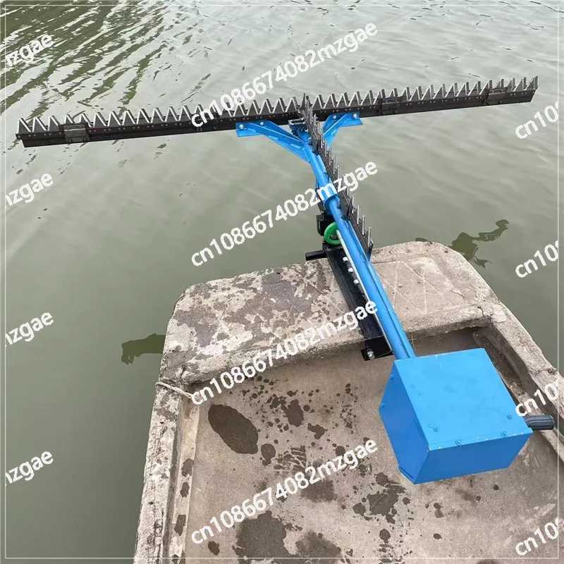 Фотография №1 товара Электрическая подводная газонокосилка 48В для очистки воды в прудах для