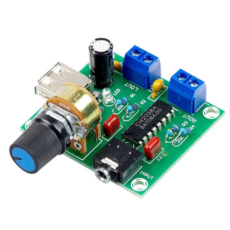 Плата мини усилителя мощности 5 Вт + 5 Вт HiFi двухканальный PM CM2038 5 в USB источник питания аудио усилитель Умные системы общественной безопасности