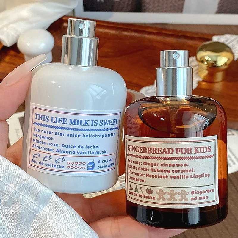Новый парфюм Gourmet Musk, молочный пряничный искушение, туалетный спрей, брендовый мастер, смешанный цветочный бергамот, дреди, парфюм, 50 мл Парфюм