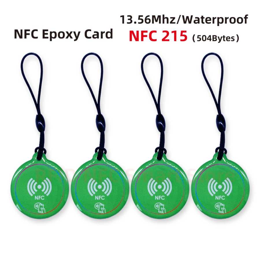 Фотография №2 товара Смарт-карта NFC, 13,56 МГц, 504 байта Nt/ag 215, смарт-визитная карточка
