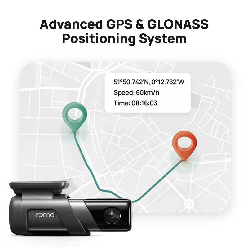 Фотография №4 товара Видеорегистратор 70mai M500 1944P 170FOV с GPS, ADAS, круглосуточным мониторингом