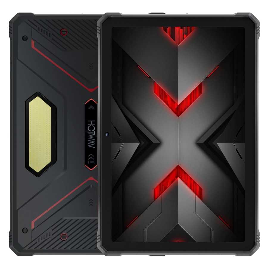 Прочный планшет HOTWAV R9 Pro 11 дюймов, FHD+, батарея 20080 мАч, камера 64 МП, 6 ГБ+256 ГБ, процессор Unisoc T606 Octa Core, фонарь для кемпинга, 20 Вт, Android 14 Мобильные телефоны