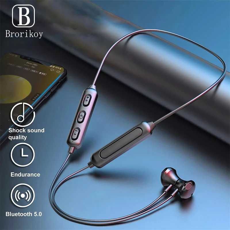 BT-95 Беспроводные Bluetooth 5,0 наушники, Спортивная Шейная стереогарнитура, гарнитура для режима &laquo;свободные руки&raquo;, наушники для мобильного телефона, магнитные наушники для Xiaomi Портативное аудио и видео