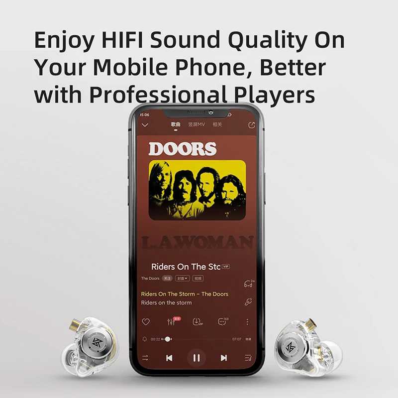 Фотография №5 товара KZ EDX Pro наушники динамический монитор-вкладыши HiFi проводные наушники бас