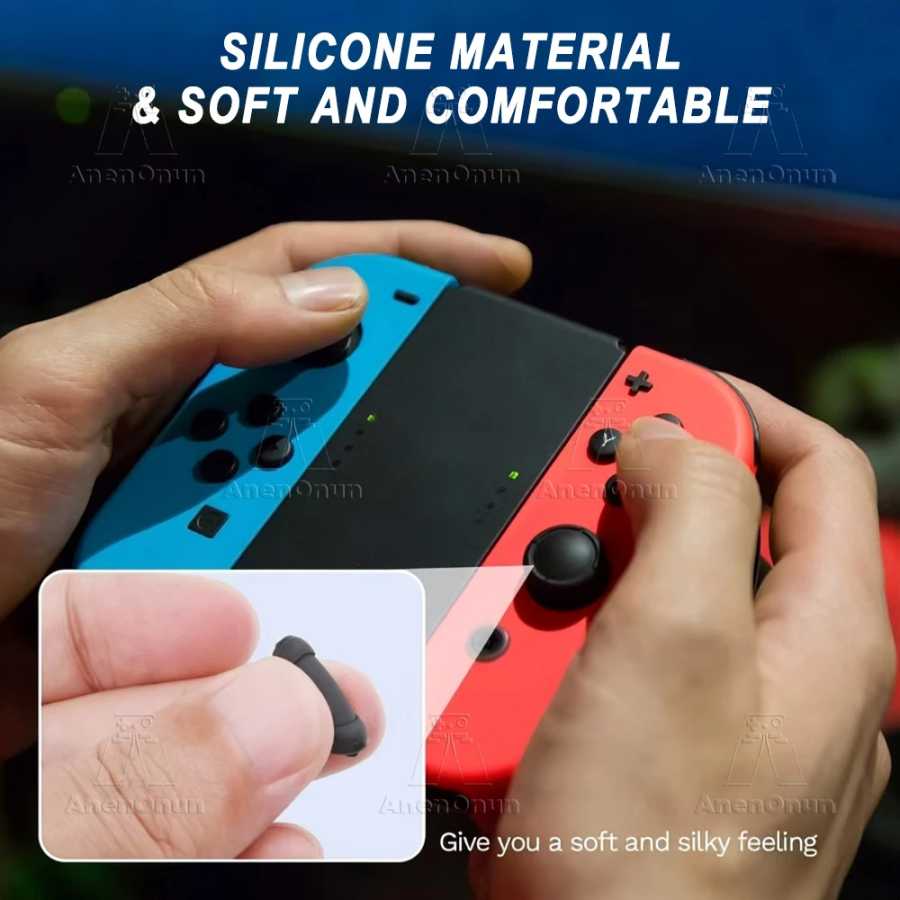 Фотография №3 товара Защитный чехол для джойстика Joycon для Switch/Switch Lite/Switch OLED, премиум-класса,