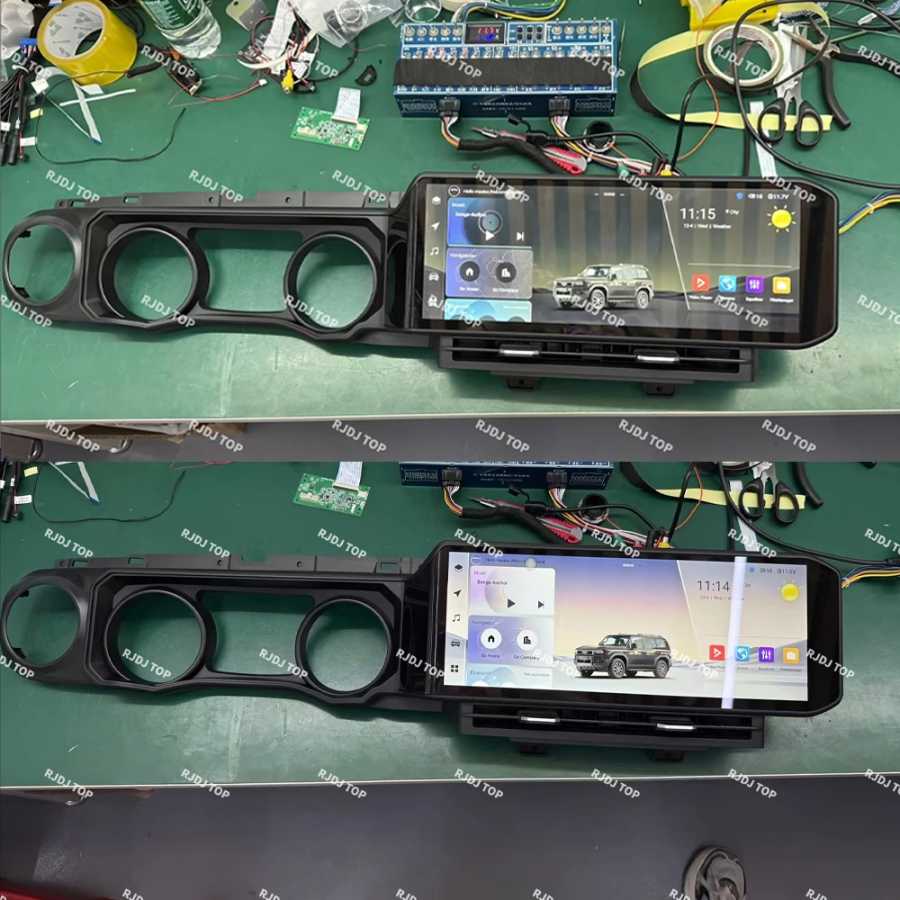 Фотография №1 товара Мультимедийный Android 14, экранный плеер, автомагнитола, стерео для Jeep Wrangler