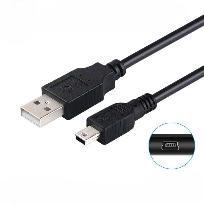 Кабель для передачи данных Mini USB V3 5-контактный кабель для передачи данных Mini USB к USB 2.0 для MP3 MP4-плеер Автомобильный видеорегистратор GPS Цифровая камера Старый стиль мобильного телефона Аксессуары и запчасти