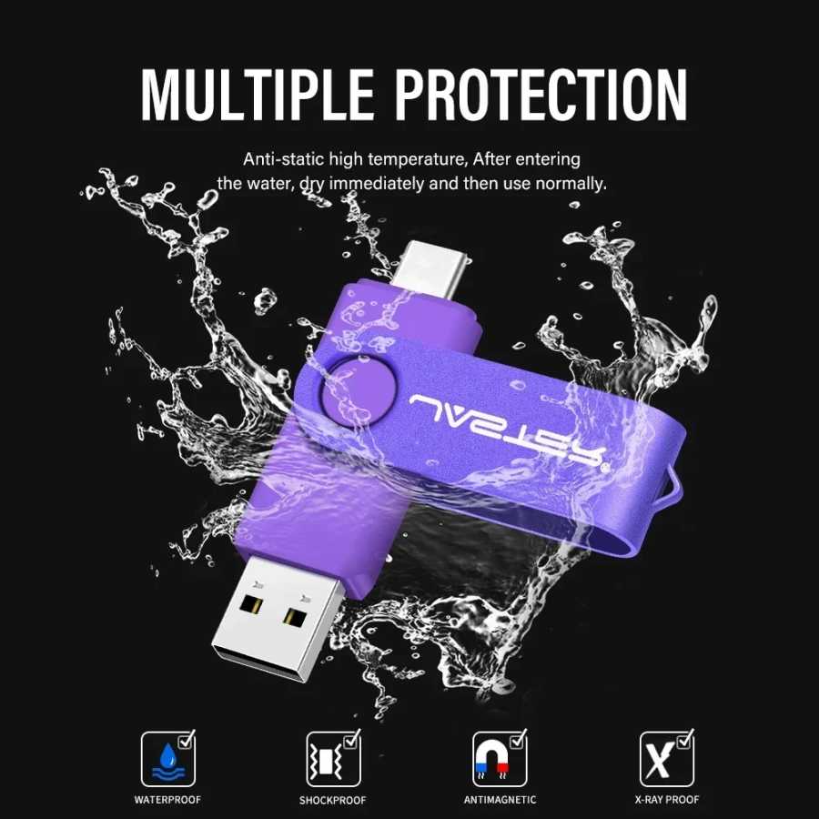 Фотография №5 товара TYPE - C USB флэш - накопитель 128 ГБ ручка
