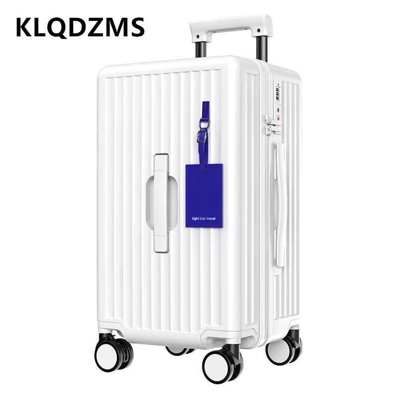 Фотография №3 товара KLQDZMS 24 28-дюймовый чемодан для салона ABS + ПК, большая