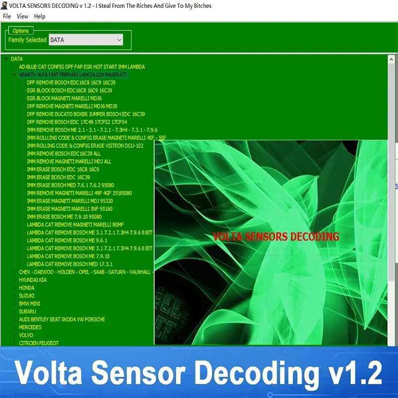 Фотография №2 товара Декодирование датчика VOLTA V1.2 для автомобиля, грузовика, инструмент для ремонта